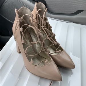 Sax fifth avenue lace up heels
